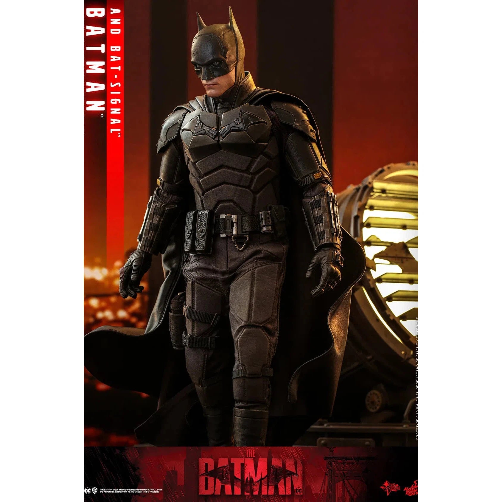 Batman & Bat-Signal Deluxe: The Batman: DC Comics: MMS641 Hot Toys