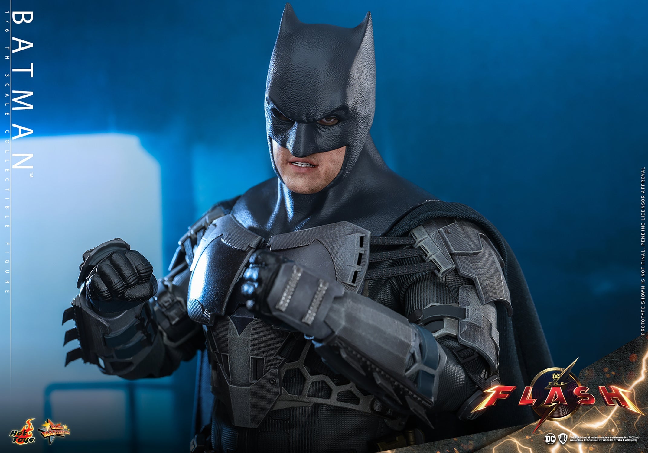 Batman & Batcycle: The Flash: Dc Comics Hot Toys