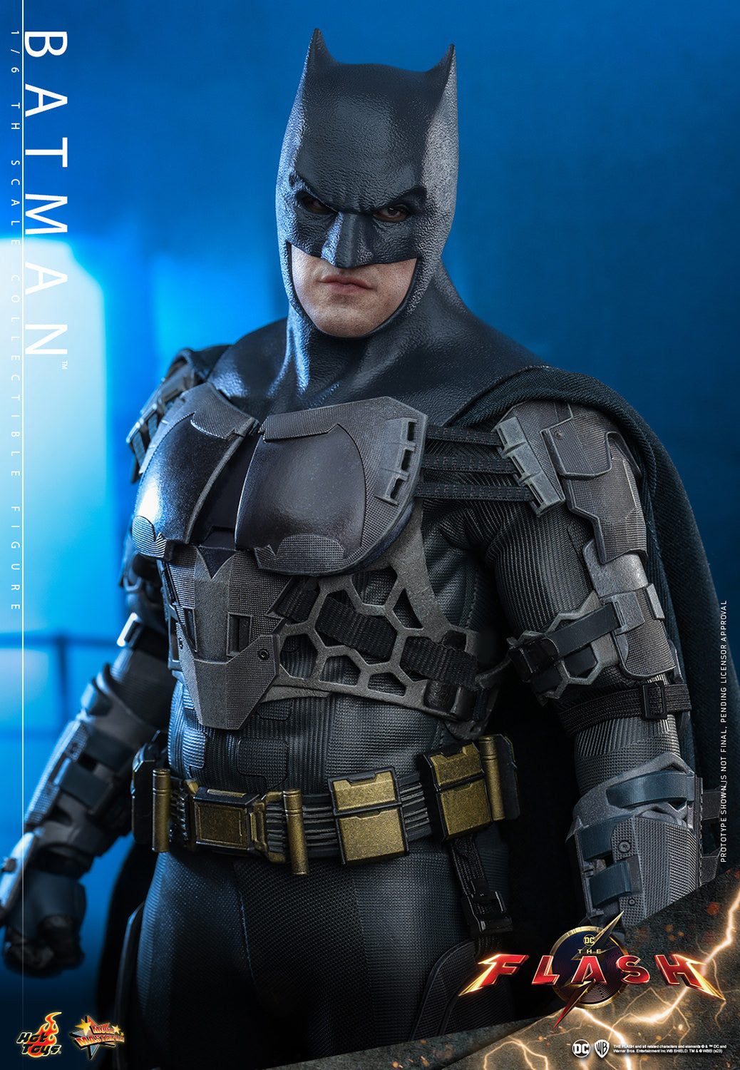 Batman & Batcycle: The Flash: Dc Comics Hot Toys