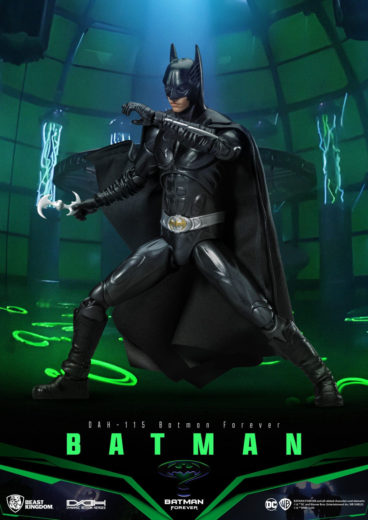 Batman: Batman Forever: DC Comics Dynamic 8ction Heroes Action Figure: 21cm Beast Kingdom