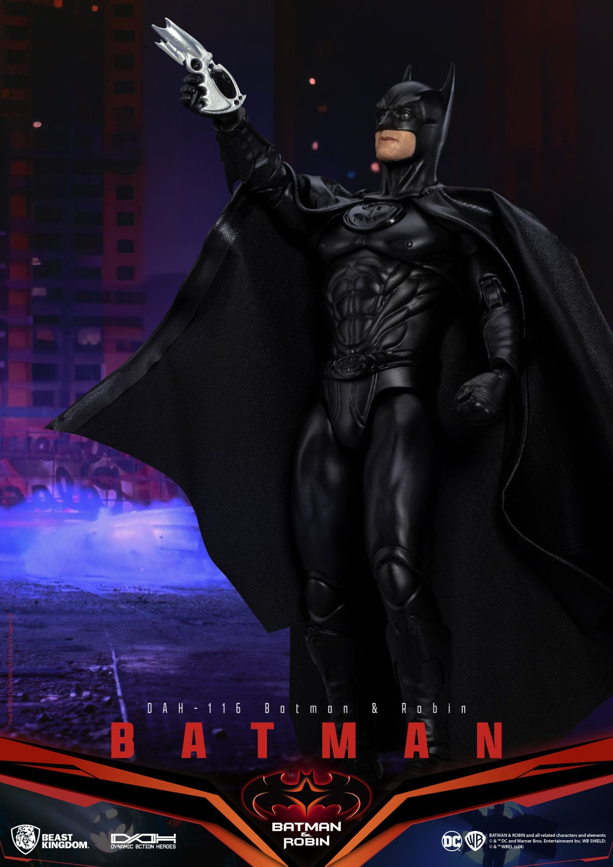 Batman: Batman & Robin: DC Comics Dynamic 8ction Heroes Action Figure: 21cm Beast Kingdom