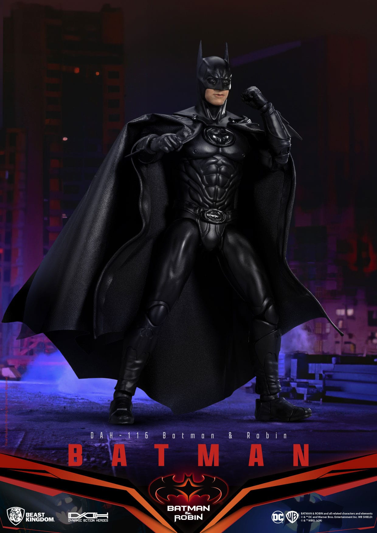 Batman: Batman & Robin: DC Comics Dynamic 8ction Heroes Action Figure: 21cm Beast Kingdom