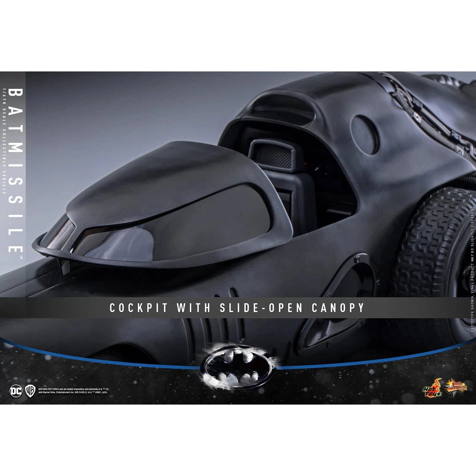 Batman Returns: Batmissile: MMS780: 1/6th Scale Collectible Vehicle: Hot Toys Hot Toys