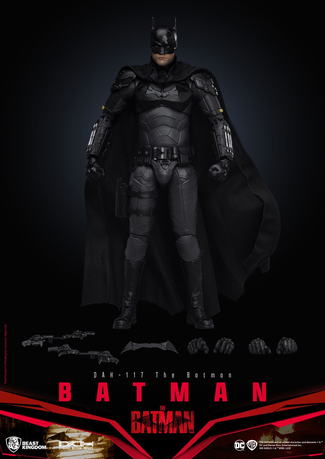 Batman: The Batman: DC Comics Dynamic 8ction Heroes Action Figure: 21cm Beast Kingdom