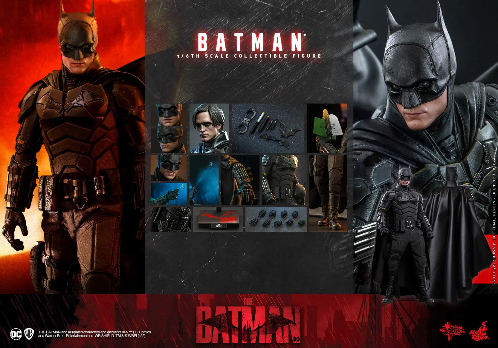 Batman : The Batman: DC Comics: MMS638 Hot Toys