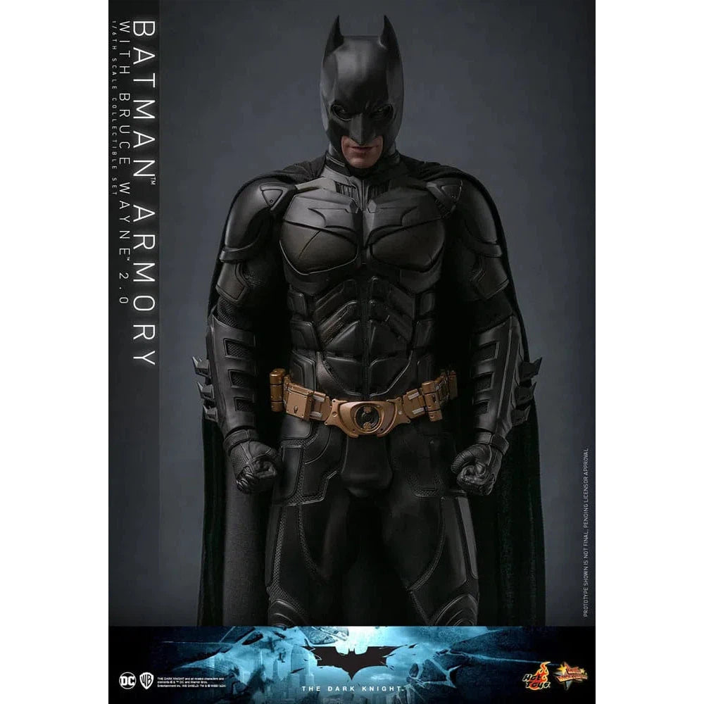 Batman: The Dark Knight: Armory With Bruce Wayne & Batman: 2.0: Hot Toys Hot Toys