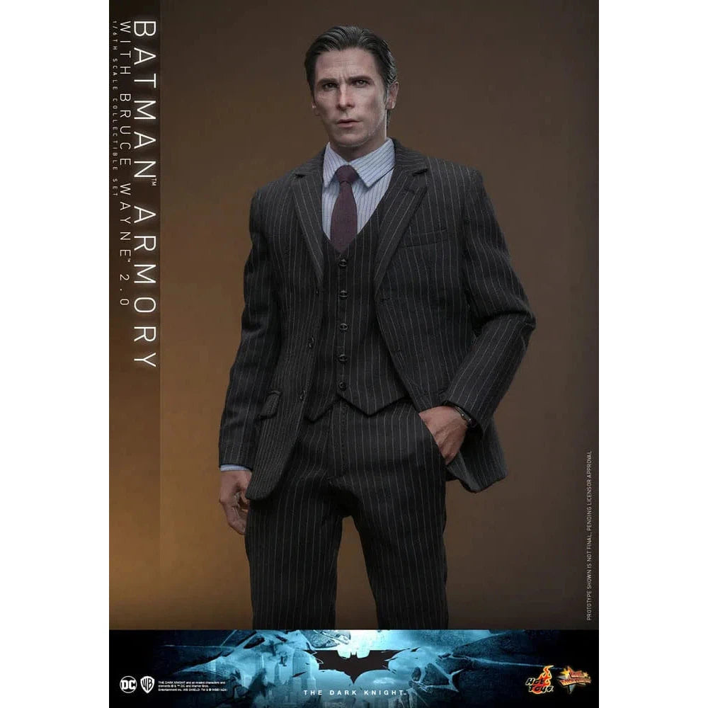 Batman: The Dark Knight: Armory With Bruce Wayne & Batman: 2.0: Hot Toys Hot Toys