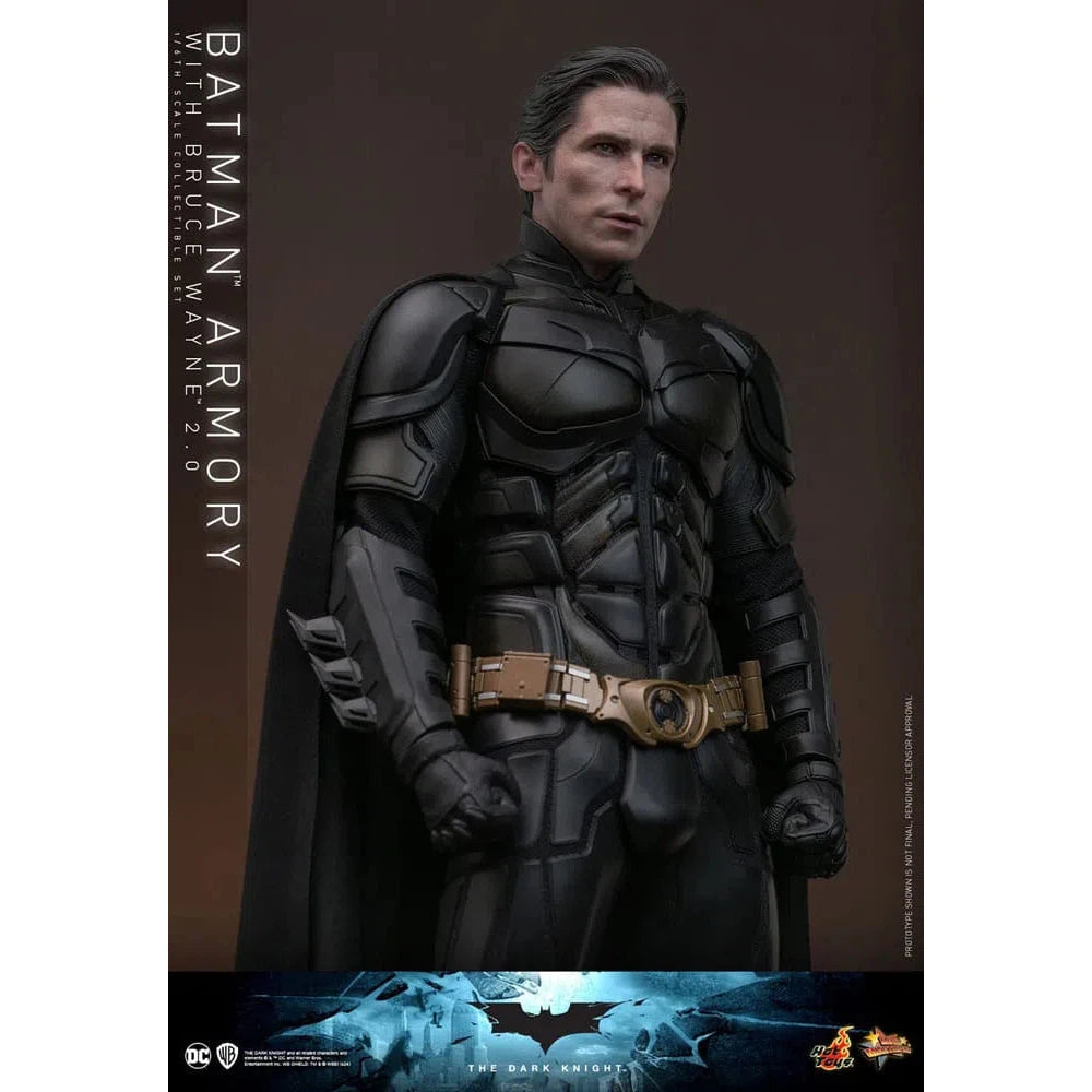 Batman: The Dark Knight: Armory With Bruce Wayne & Batman: 2.0: Hot Toys Hot Toys