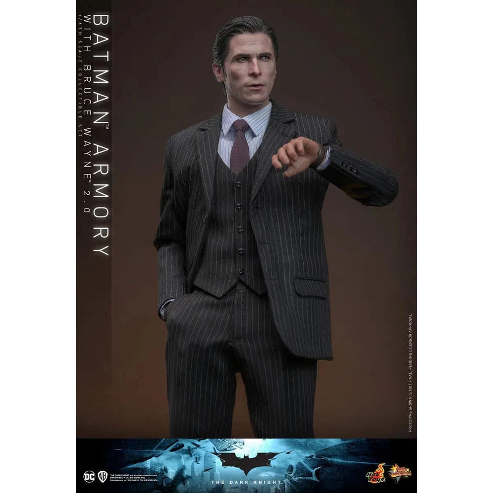 Batman: The Dark Knight: Armory With Bruce Wayne & Batman: 2.0: Hot Toys Hot Toys