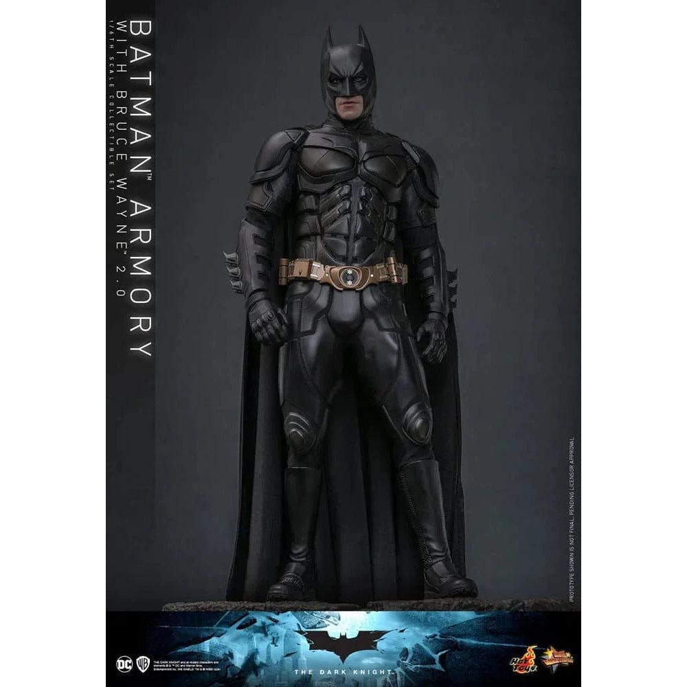 Batman: The Dark Knight: Armory With Bruce Wayne & Batman: 2.0: Hot Toys Hot Toys