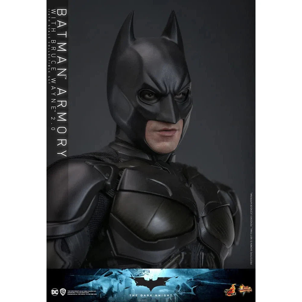 Batman: The Dark Knight: Armory With Bruce Wayne & Batman: 2.0: Hot Toys Hot Toys