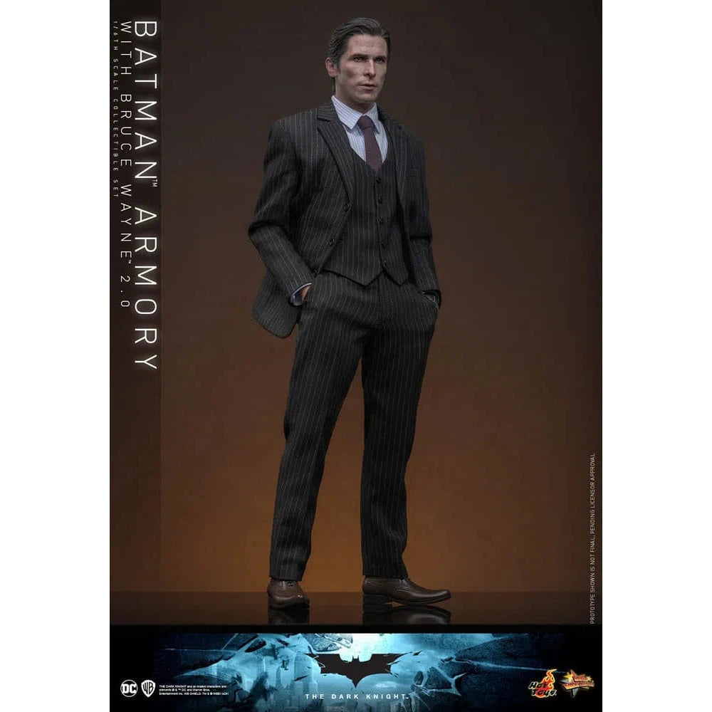 Batman: The Dark Knight: Armory With Bruce Wayne & Batman: 2.0: Hot Toys Hot Toys