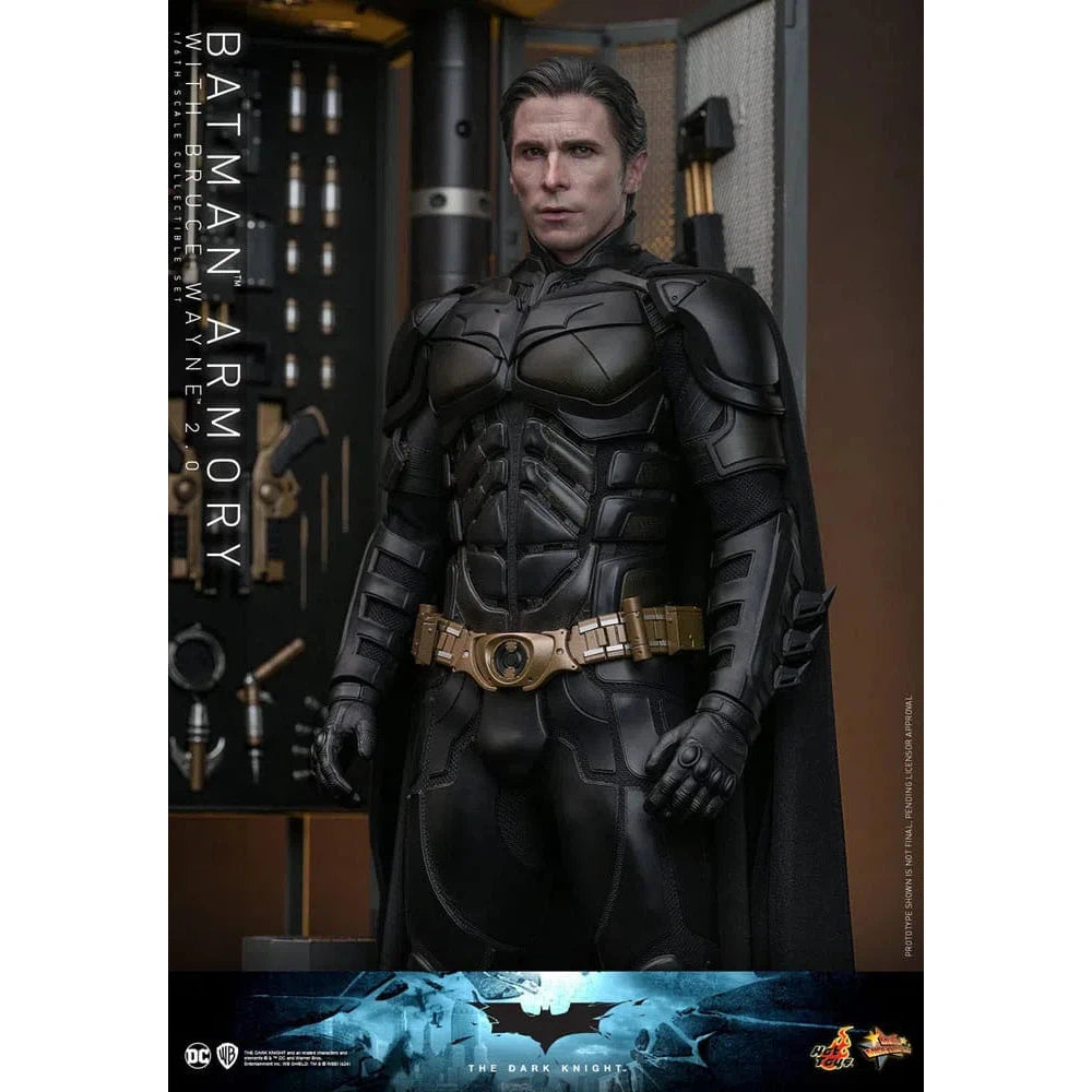 Batman: The Dark Knight: Armory With Bruce Wayne & Batman: 2.0: Hot Toys Hot Toys