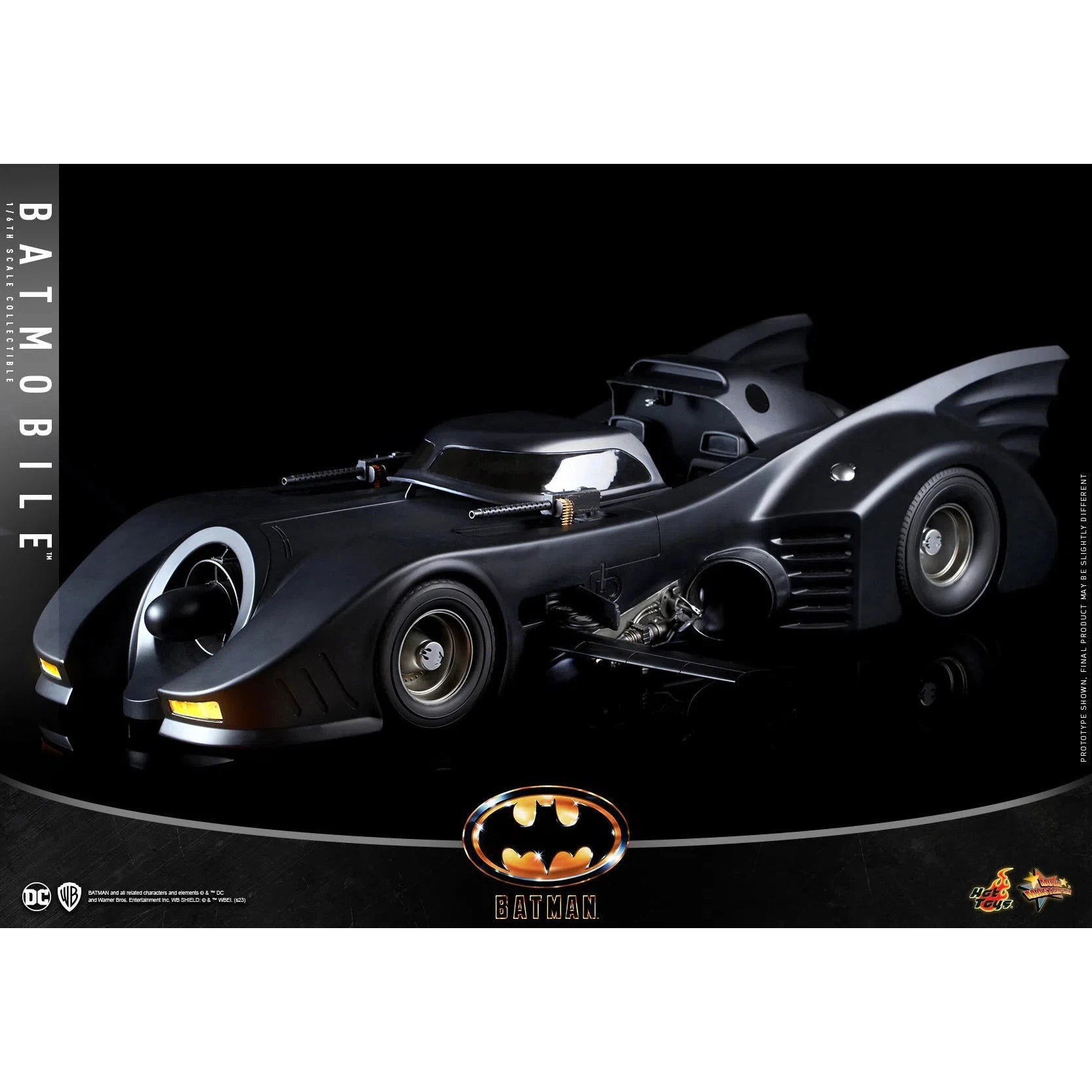 Batmobile: Batman 1989: MMS694 Hot Toys