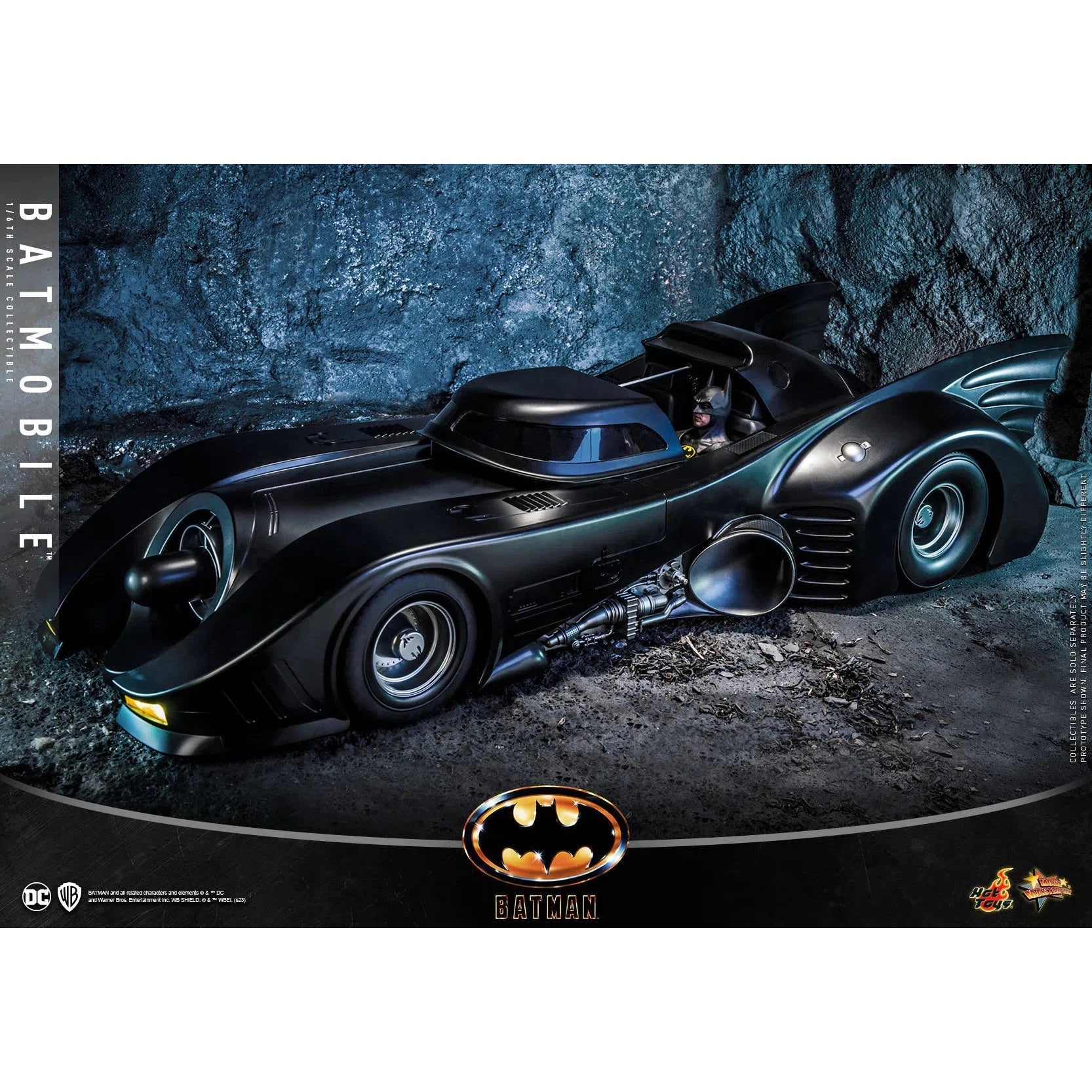 Batmobile: Batman 1989: MMS694 Hot Toys