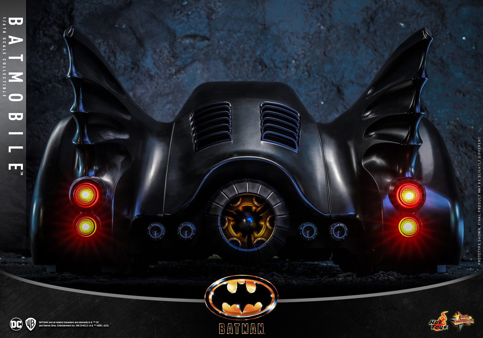 Batmobile: Batman 1989: MMS694 Hot Toys