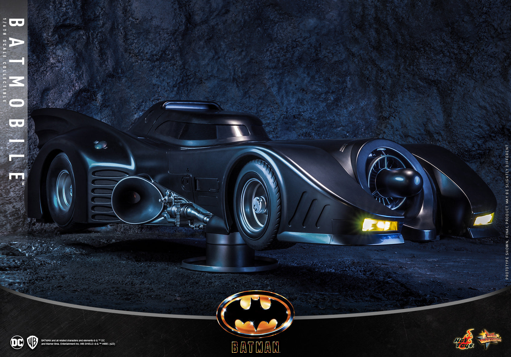 Batmobile: Batman 1989: MMS694 Hot Toys
