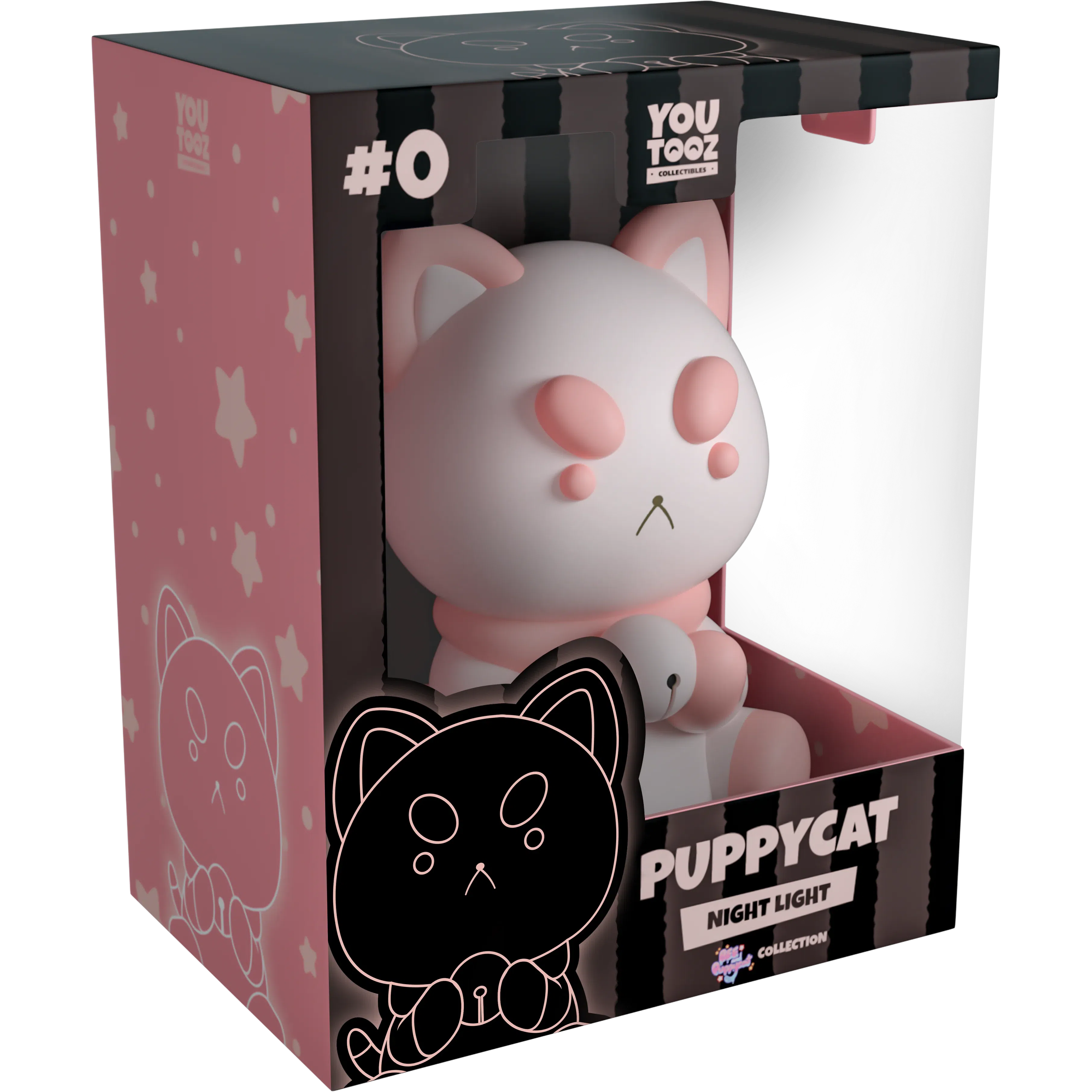 Bee & Puppycat: Puppycat: Night Light: Vinyl Figure: YouTooz YouTooz