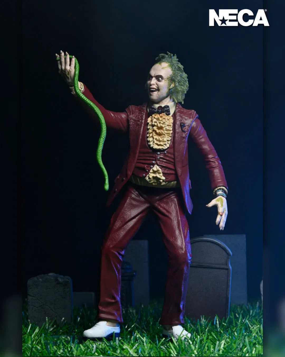 Beetlejuice (1988): Beetlejuice: Red Tuxedo: 7 Inch Action Figure Neca