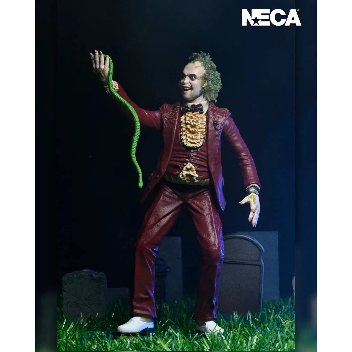 Beetlejuice (1988): Beetlejuice: Red Tuxedo: 7 Inch Action Figure Neca