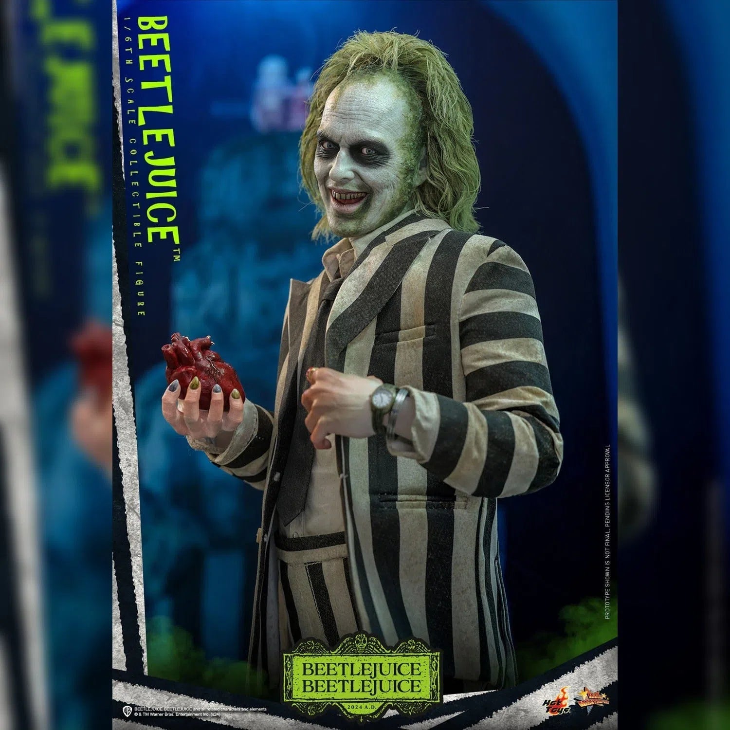 Beetlejuice Beetlejuice: Beetlejuice: Sixth Scale: Hot Toys: MMS767 Hot Toys