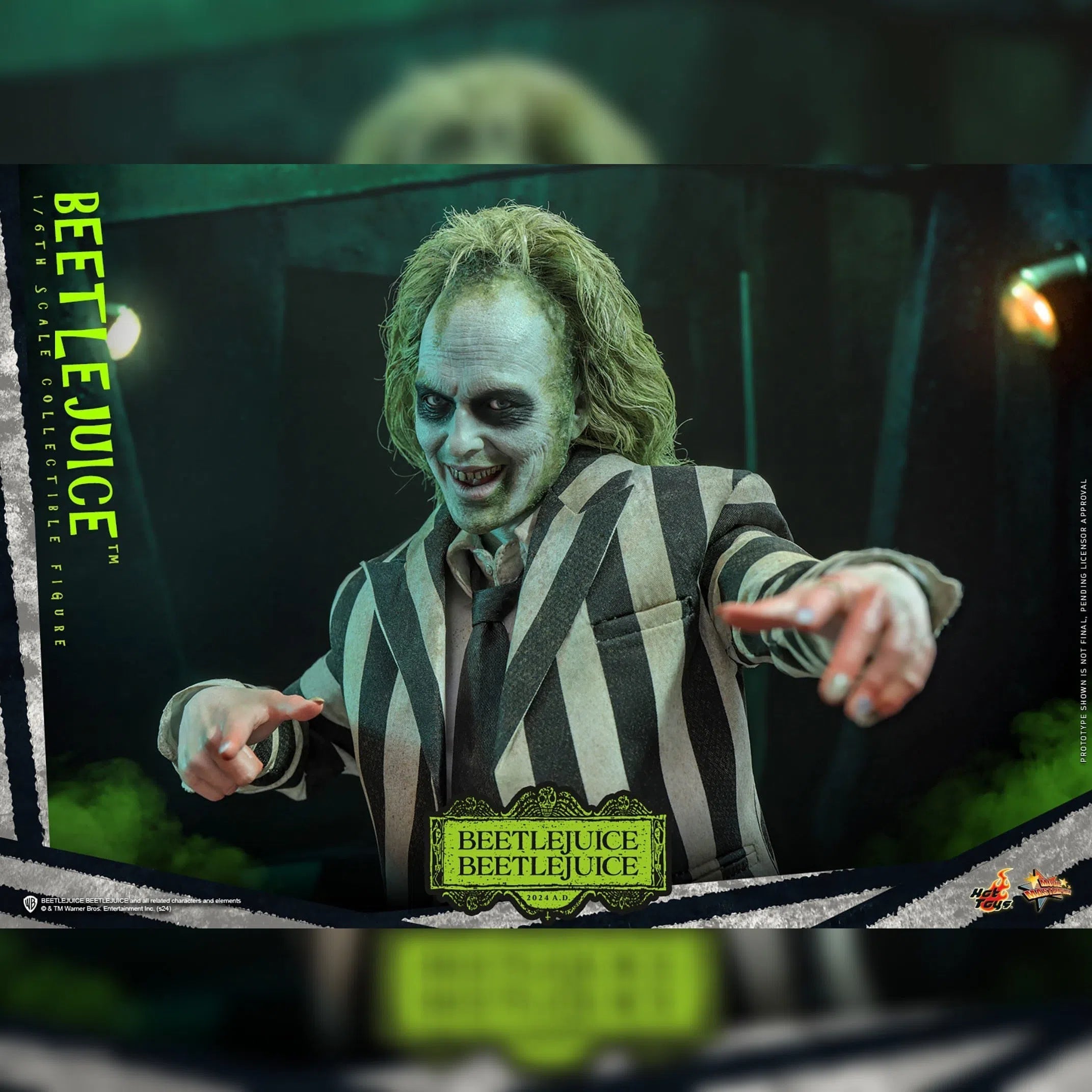 Beetlejuice Beetlejuice: Beetlejuice: Sixth Scale: Hot Toys: MMS767 Hot Toys