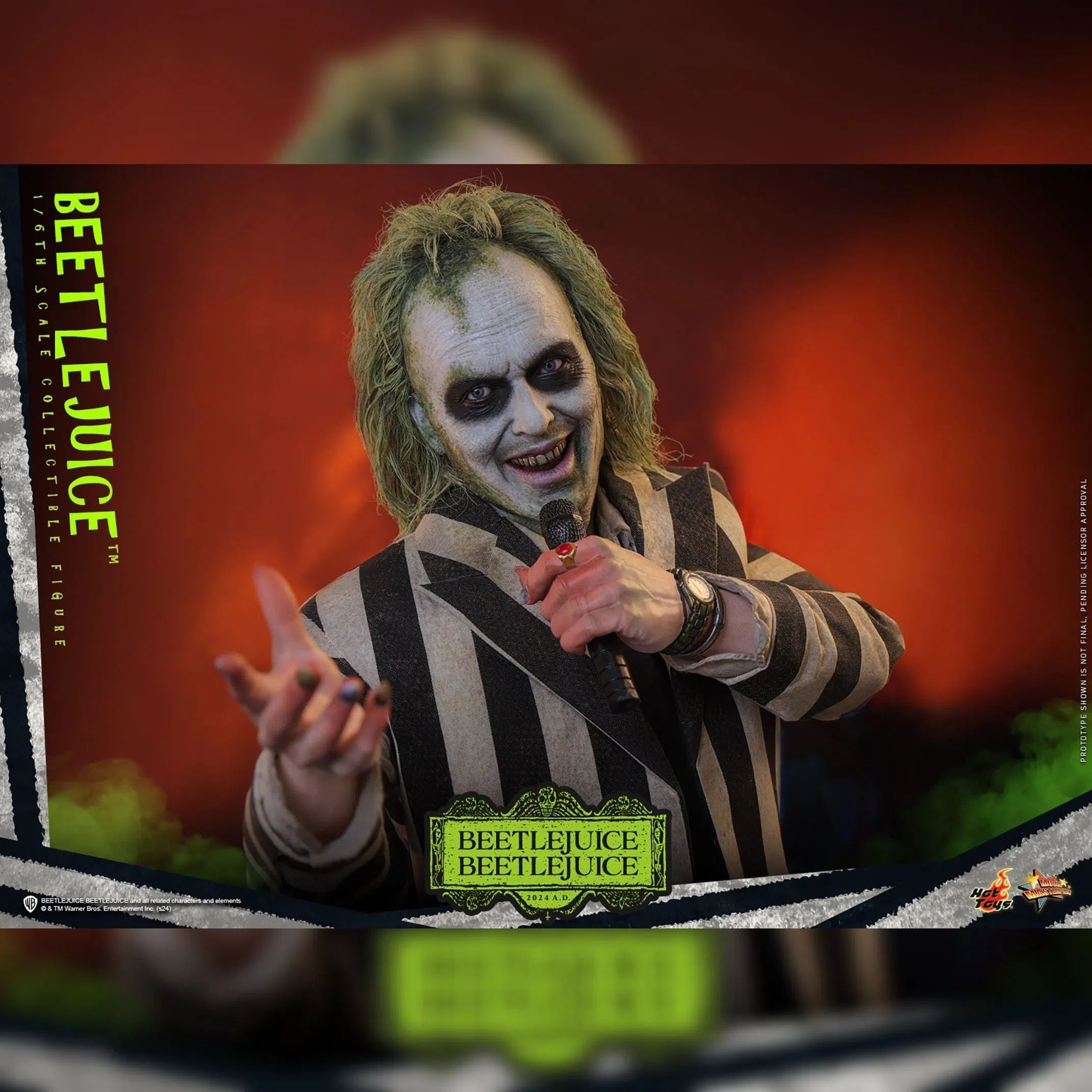 Beetlejuice Beetlejuice: Beetlejuice: Sixth Scale: Hot Toys: MMS767 Hot Toys