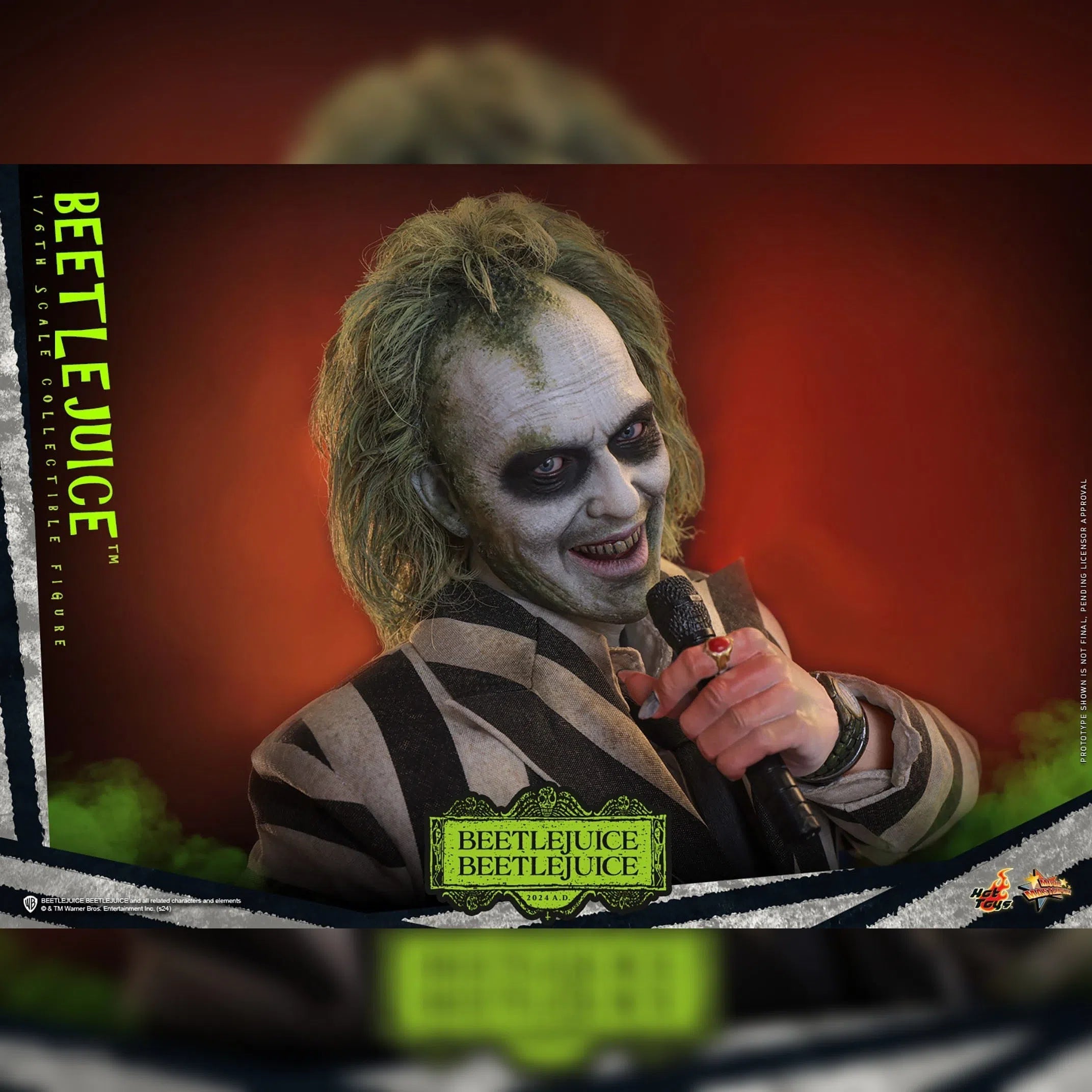 Beetlejuice Beetlejuice: Beetlejuice: Sixth Scale: Hot Toys: MMS767 Hot Toys