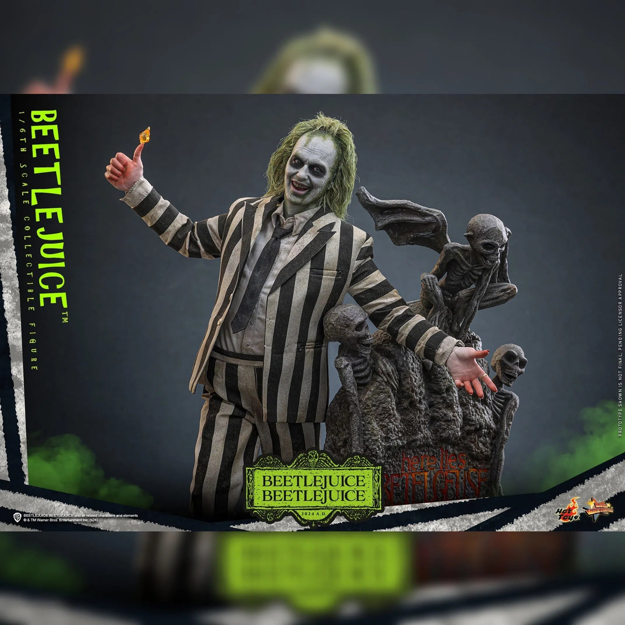 Beetlejuice Beetlejuice: Beetlejuice: Sixth Scale: Hot Toys: MMS767 Hot Toys