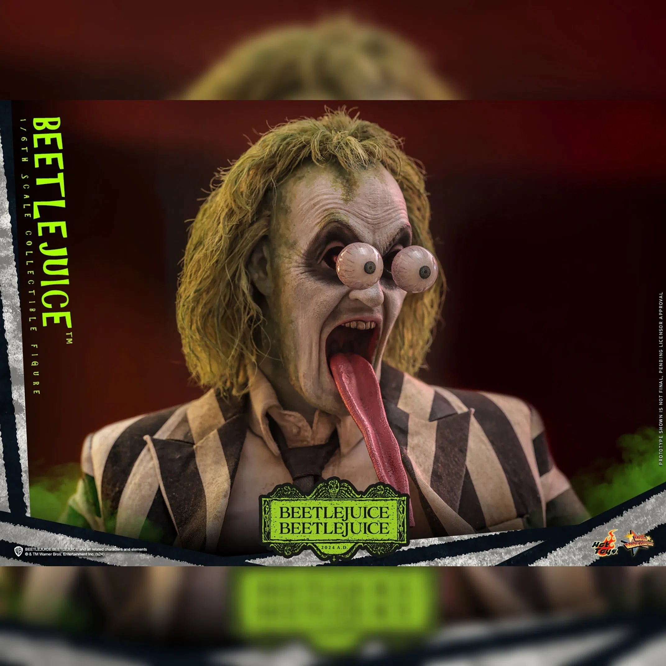 Beetlejuice Beetlejuice: Beetlejuice: Sixth Scale: Hot Toys: MMS767 Hot Toys