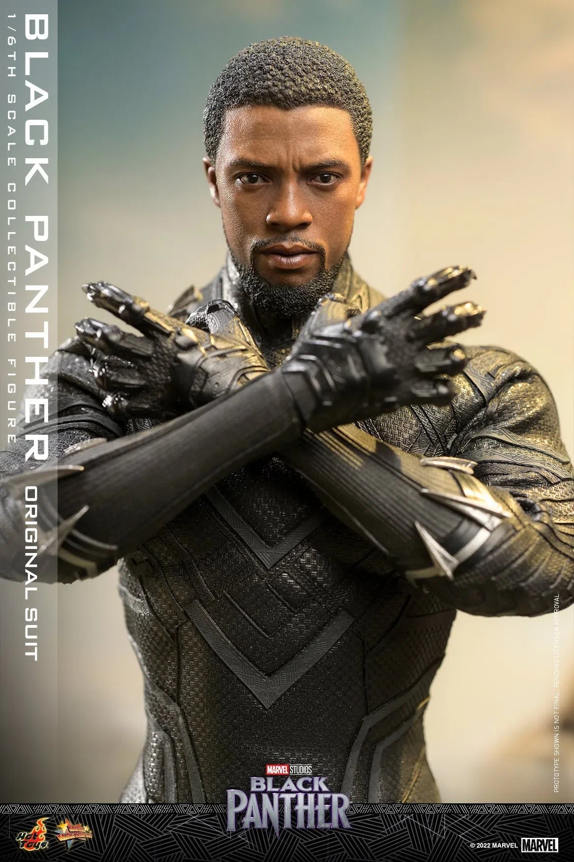 Black Panther: Original Suit: Black Panther: MMS671 Hot Toys