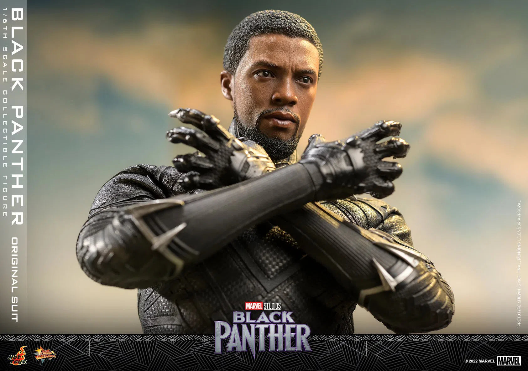 Black Panther: Original Suit: Black Panther: MMS671 Hot Toys