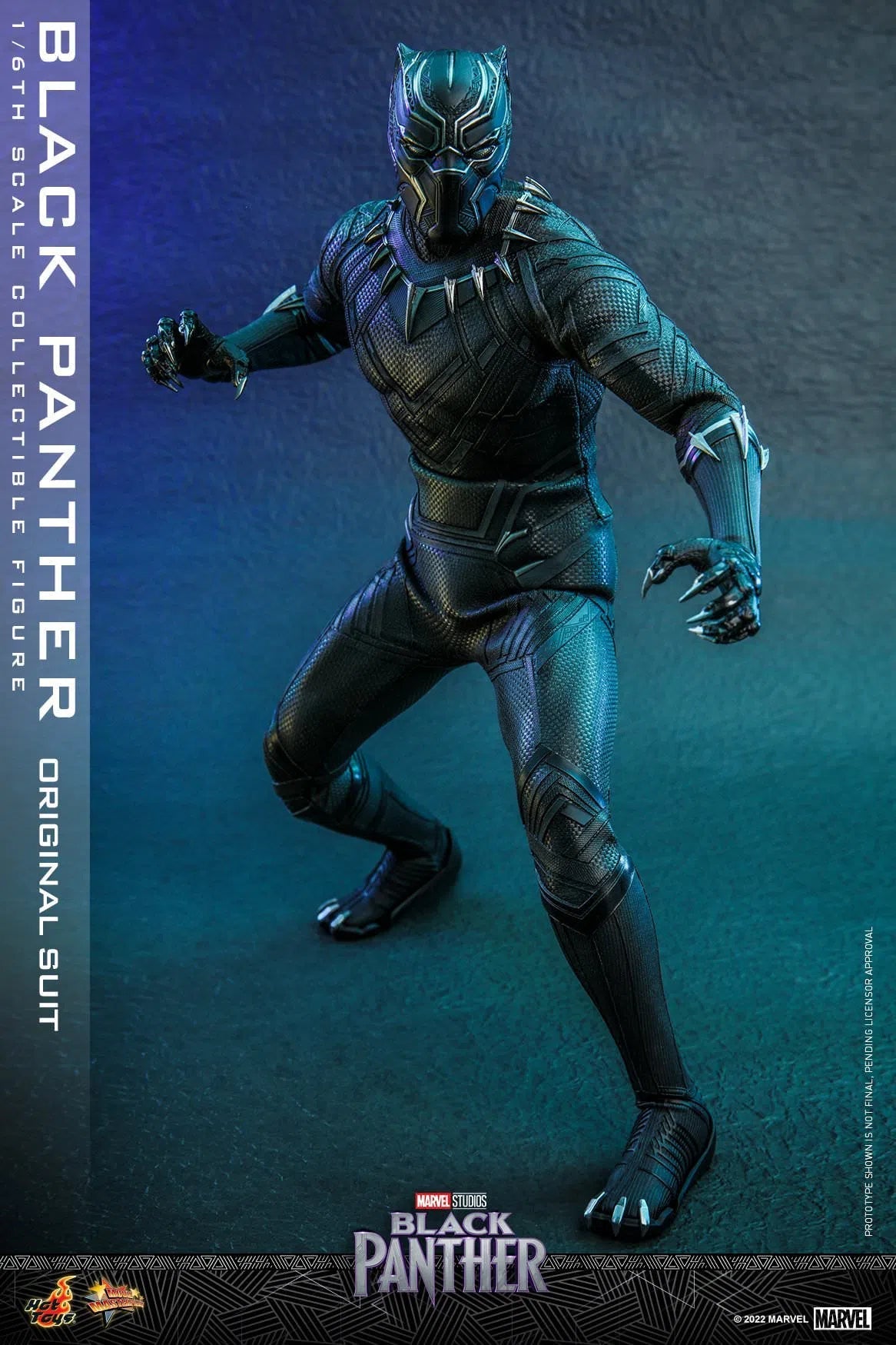 Black Panther: Original Suit: Black Panther: MMS671 Hot Toys