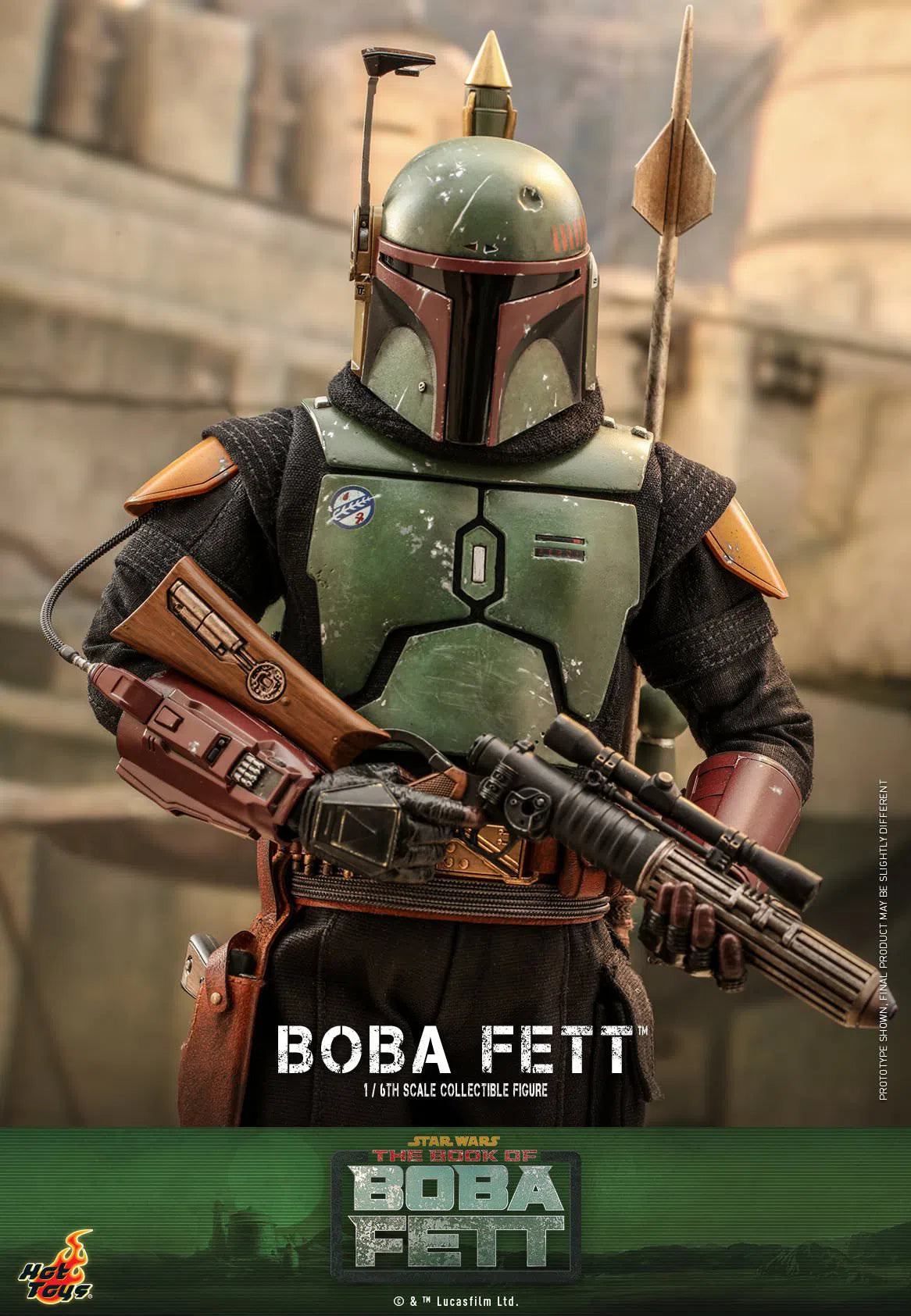 Boba Fett: Star Wars: The Book Of Boba Fett: TMS078: Hot Toys Hot Toys