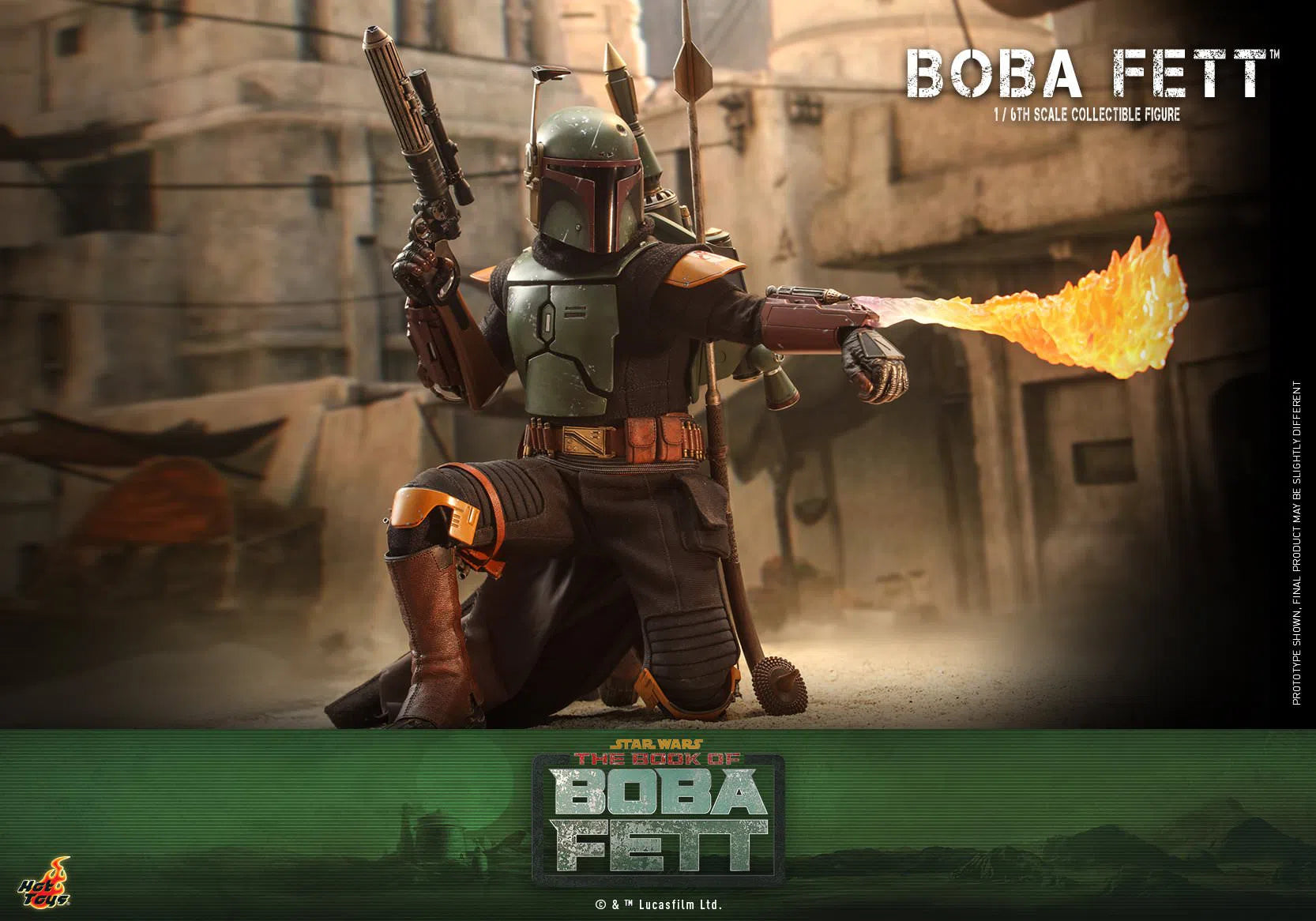 Boba Fett: Star Wars: The Book Of Boba Fett: TMS078: Hot Toys Hot Toys