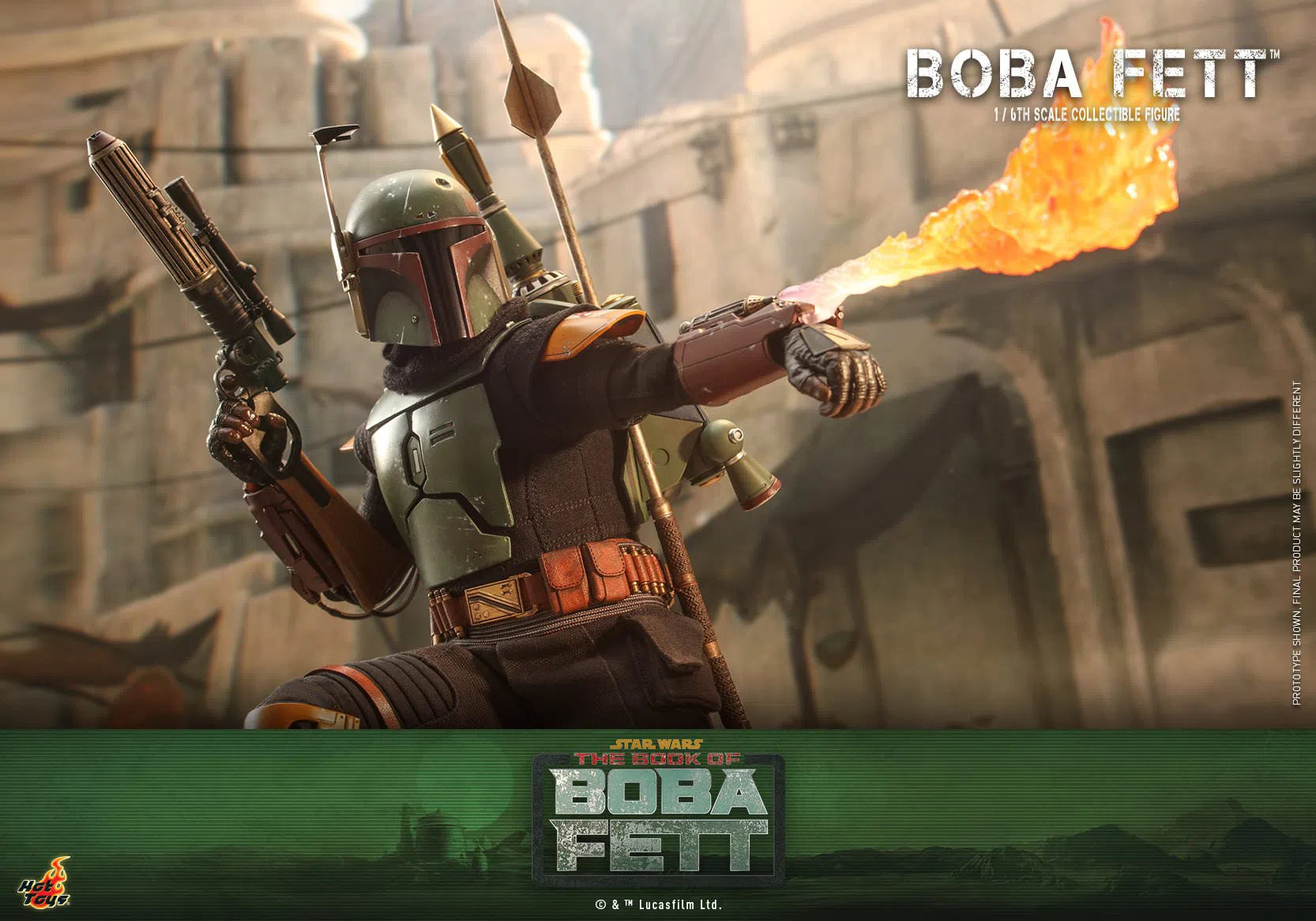 Boba Fett: Star Wars: The Book Of Boba Fett: TMS078: Hot Toys Hot Toys