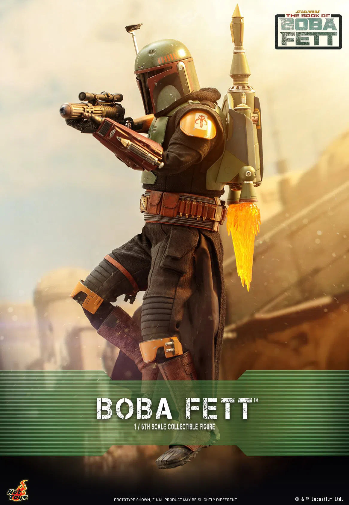 Boba Fett: Star Wars: The Book Of Boba Fett: TMS078: Hot Toys Hot Toys