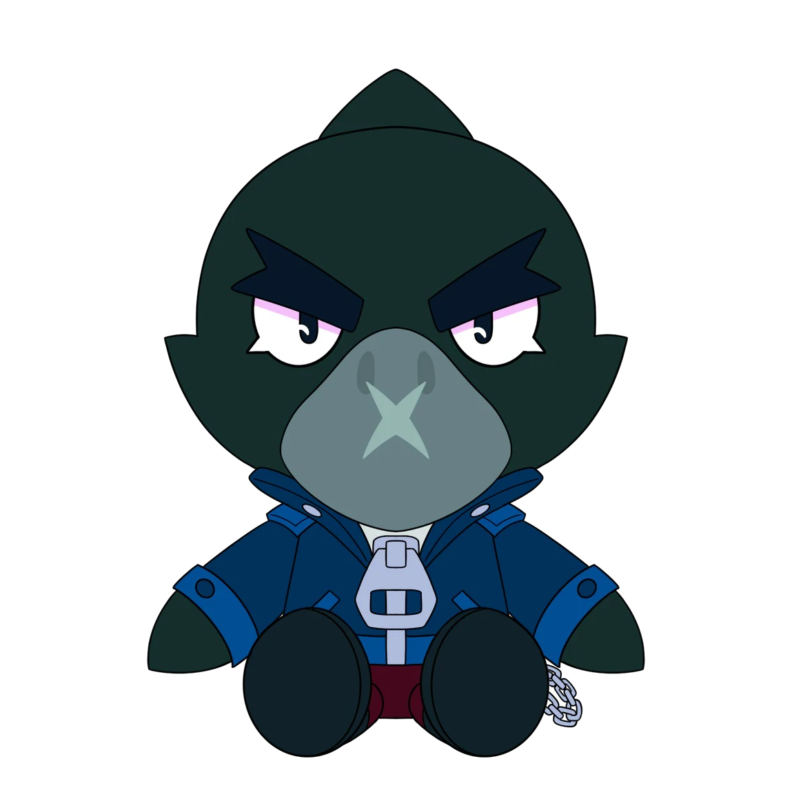 Brawl Stars: Crow Plush: 9": YouTooz YouTooz