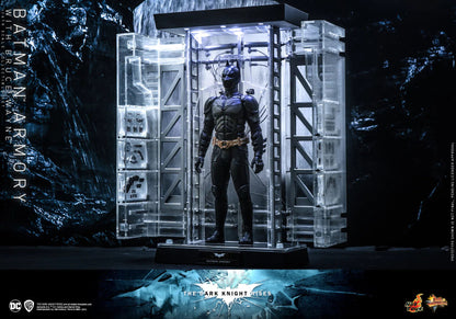 Bruce Wayne With Batman Armory: The Dark Knight Rises Hot Toys