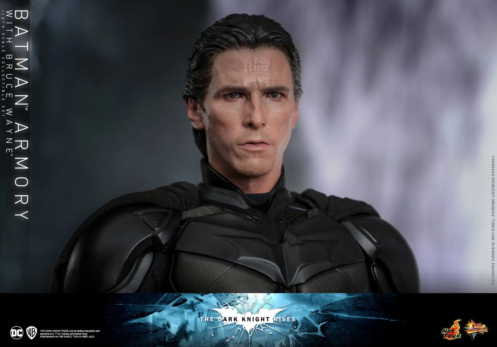 Bruce Wayne With Batman Armory: The Dark Knight Rises Hot Toys