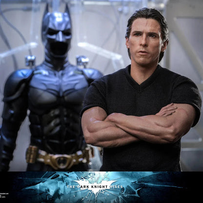 Bruce Wayne With Batman Armory: The Dark Knight Rises Hot Toys