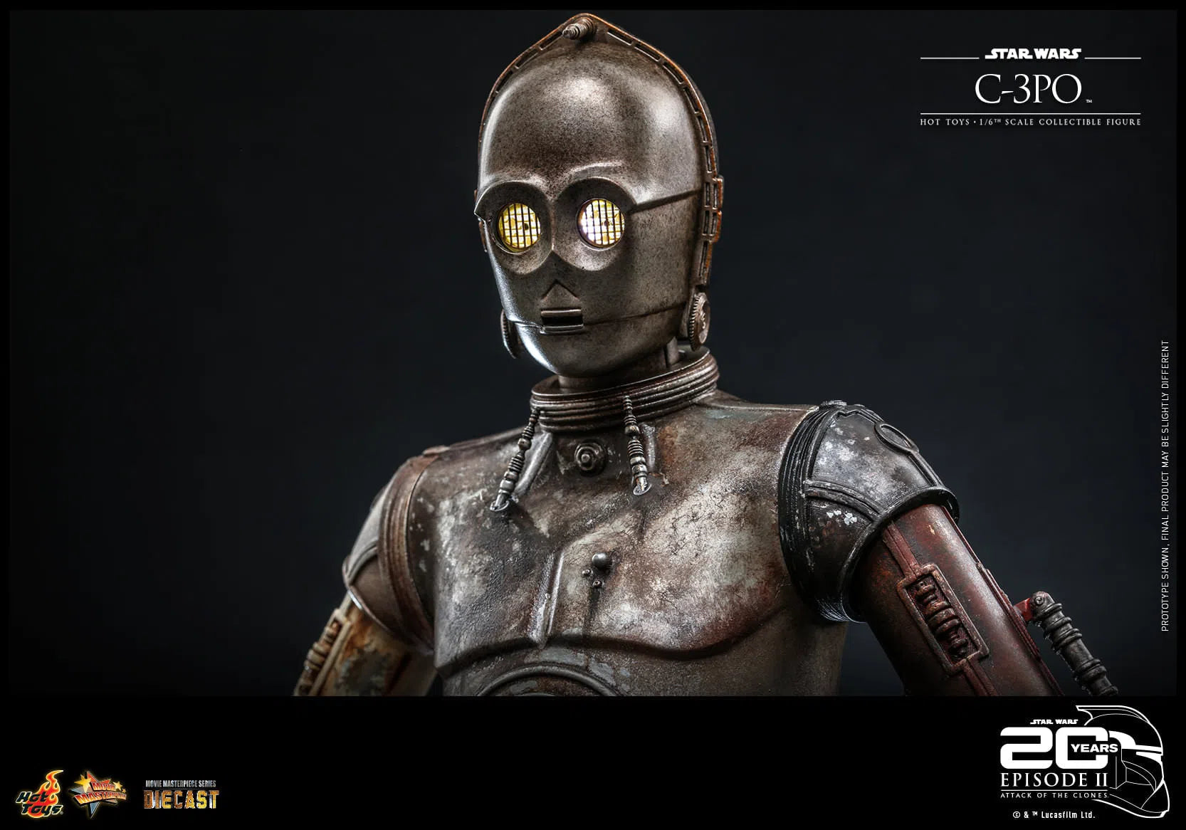 C-3PO: Star Wars: Attack Of The Clones: MMS650D46 Hot Toys