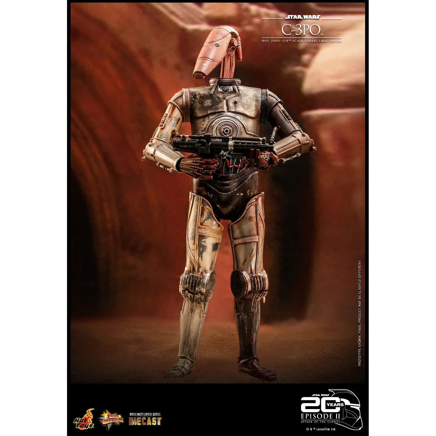 C-3PO: Star Wars: Attack Of The Clones: MMS650D46 Hot Toys