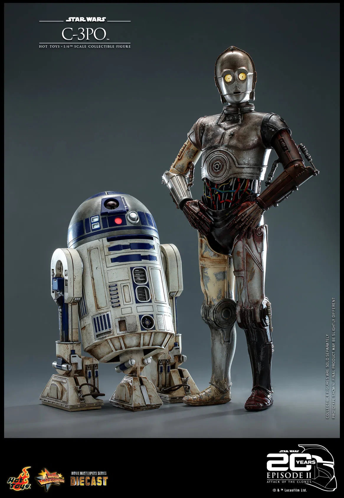 C-3PO: Star Wars: Attack Of The Clones: MMS650D46 Hot Toys