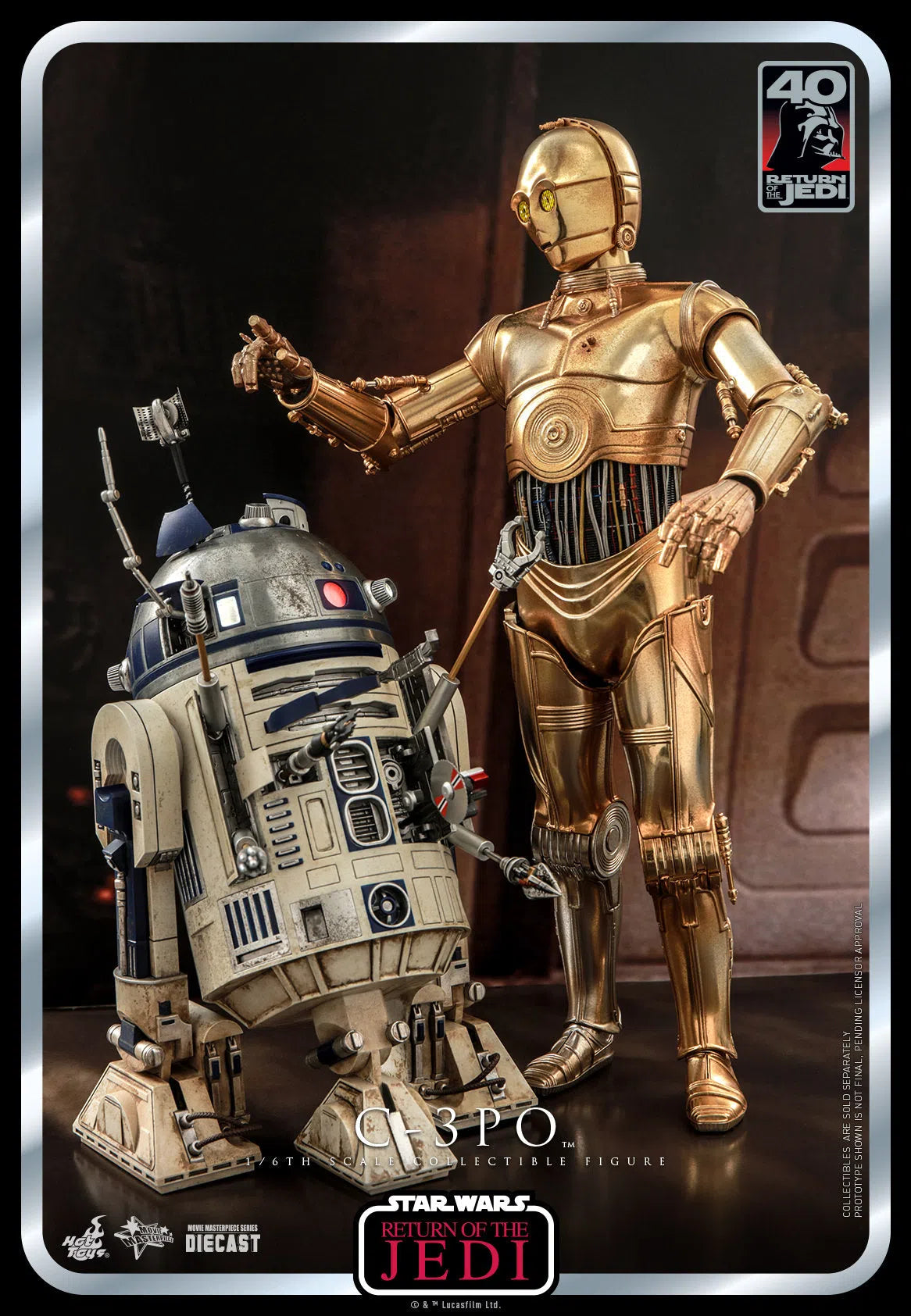 C-3PO: Star Wars: Return Of The Jedi: 40th Anniversary Hot Toys