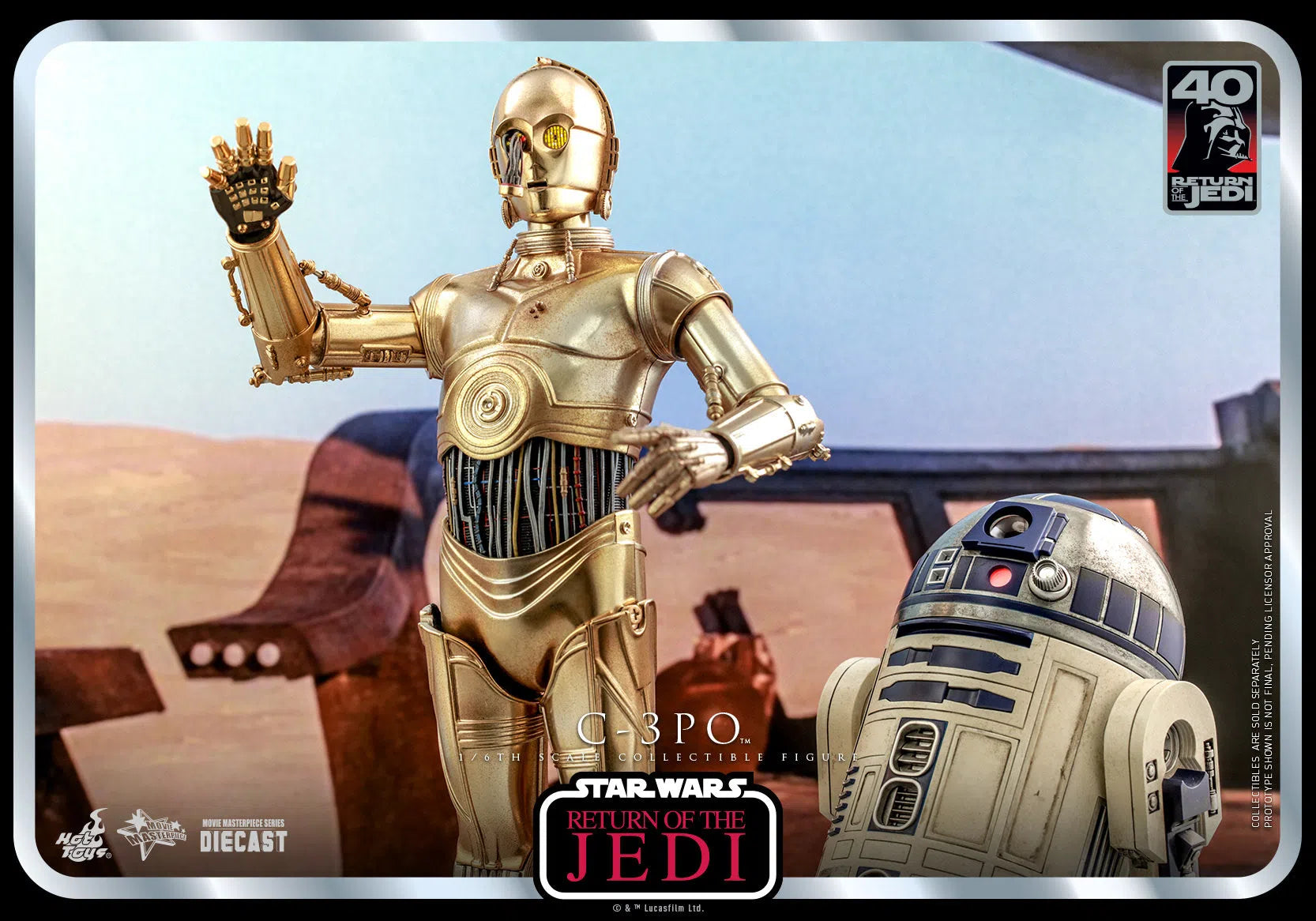 C-3PO: Star Wars: Return Of The Jedi: 40th Anniversary Hot Toys