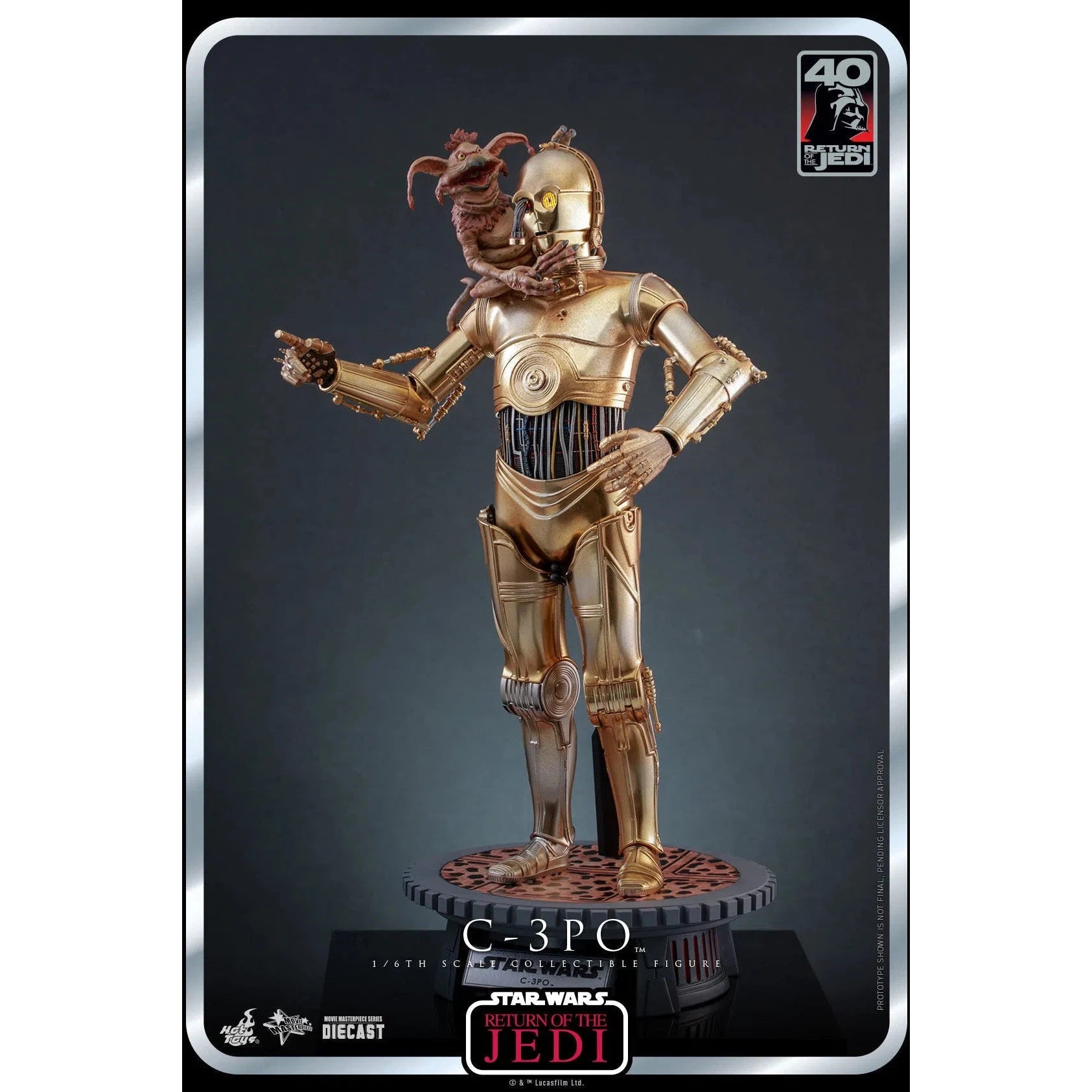 C-3PO: Star Wars: Return Of The Jedi: 40th Anniversary Hot Toys