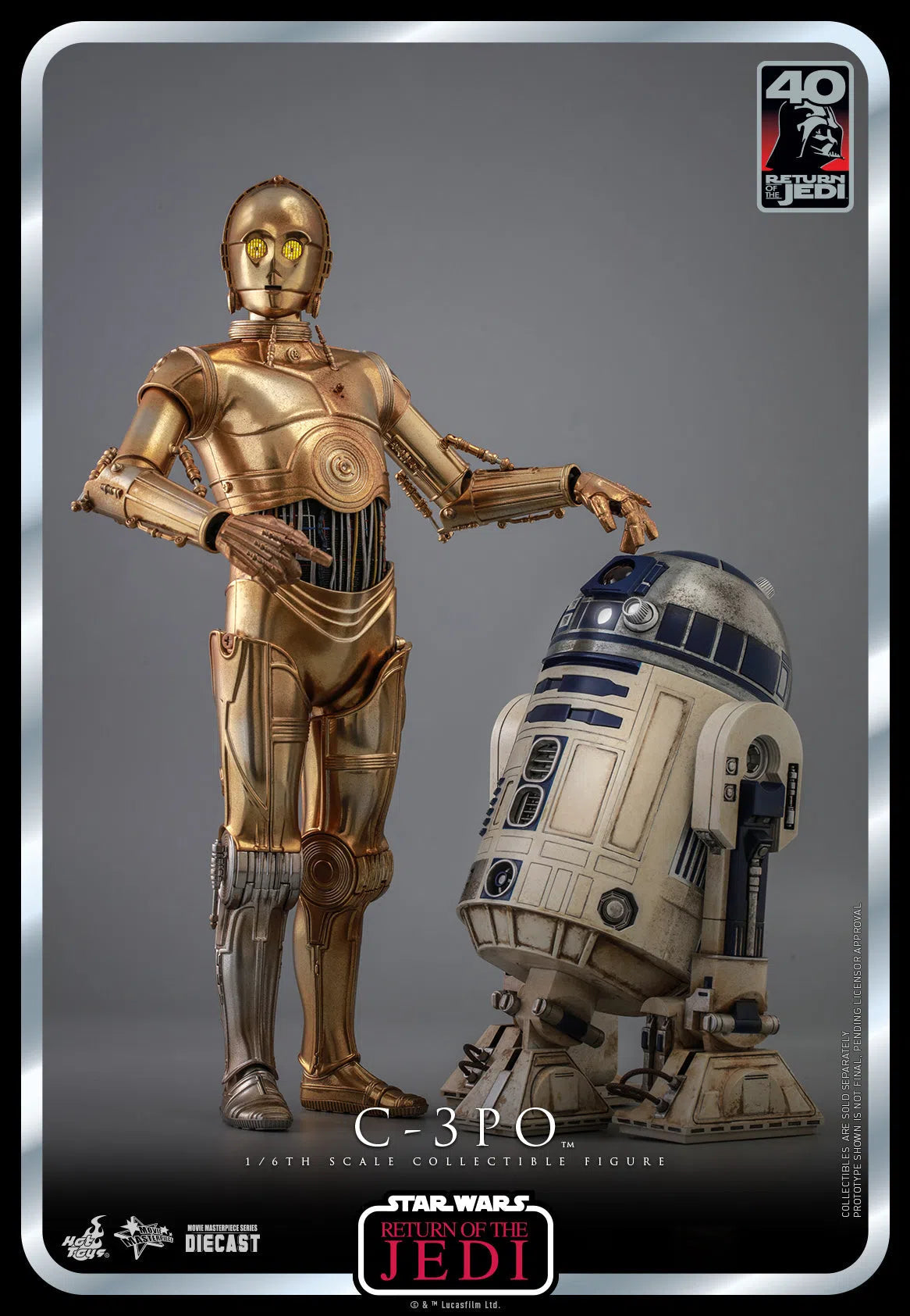 C-3PO: Star Wars: Return Of The Jedi: 40th Anniversary Hot Toys