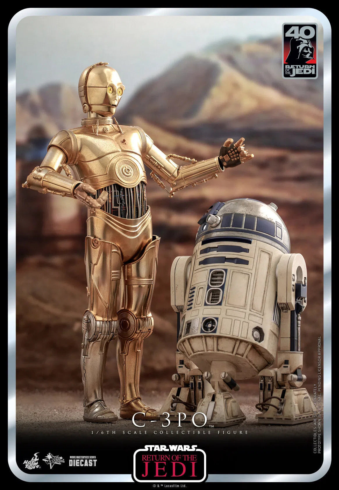 C-3PO: Star Wars: Return Of The Jedi: 40th Anniversary Hot Toys