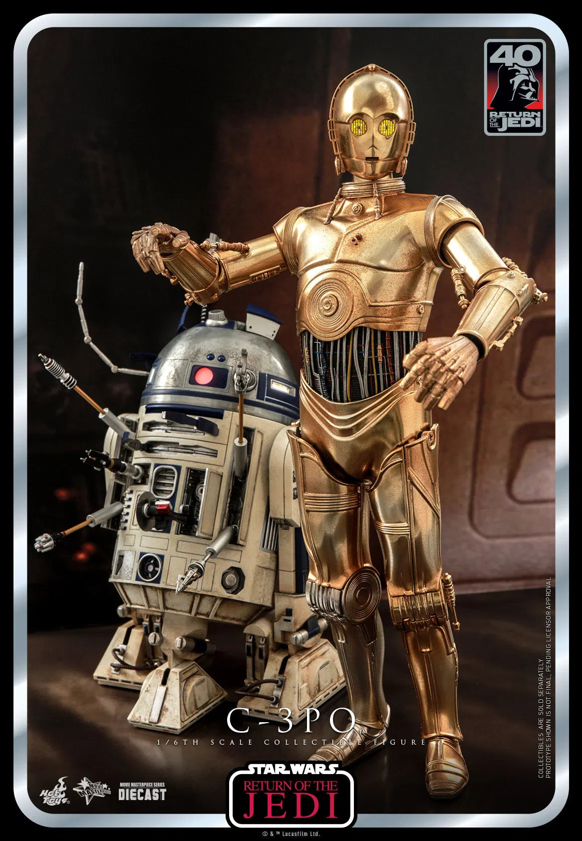 C-3PO: Star Wars: Return Of The Jedi: 40th Anniversary Hot Toys